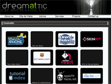 Tablet Screenshot of dreamattic.com